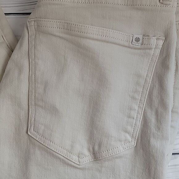 Lucky Brand Bridgette high rise skinny jeans in bone beige Women's Size 4 - Picture 2 of 16